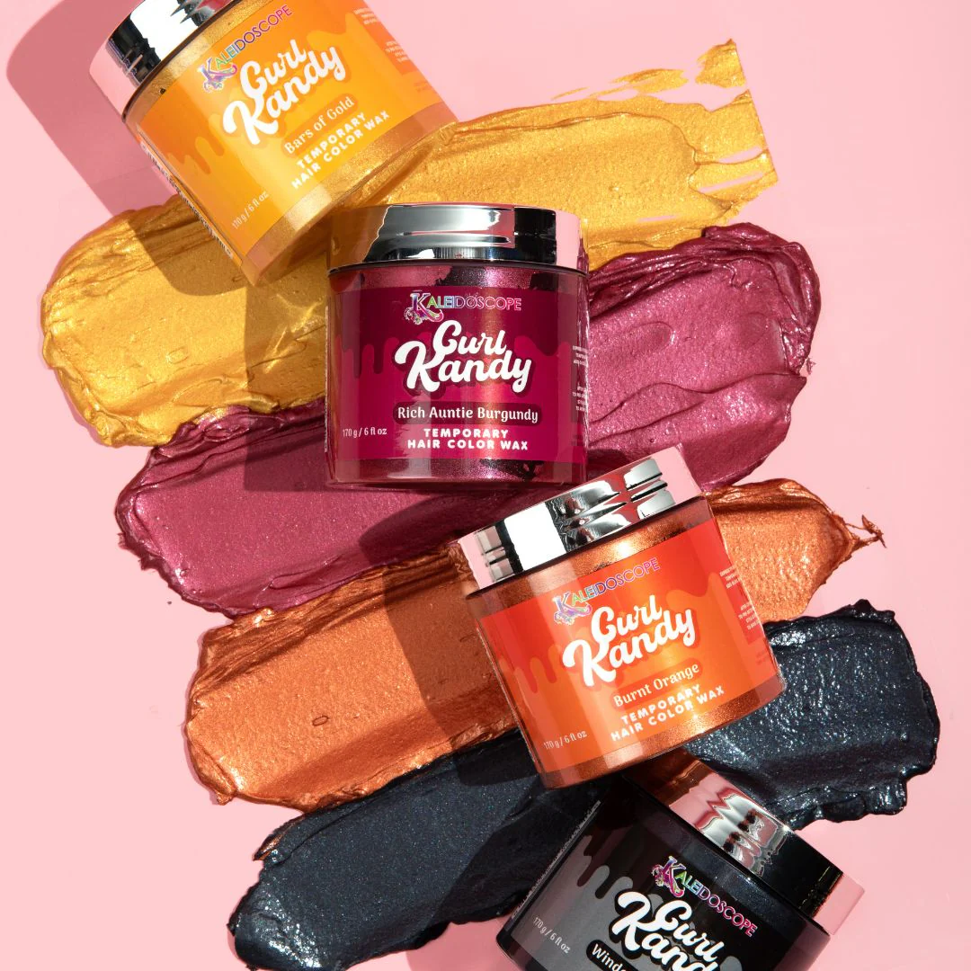 Curl Kandy Burnt Orange - Temporary Hair Color Wax 6oz - Image 5