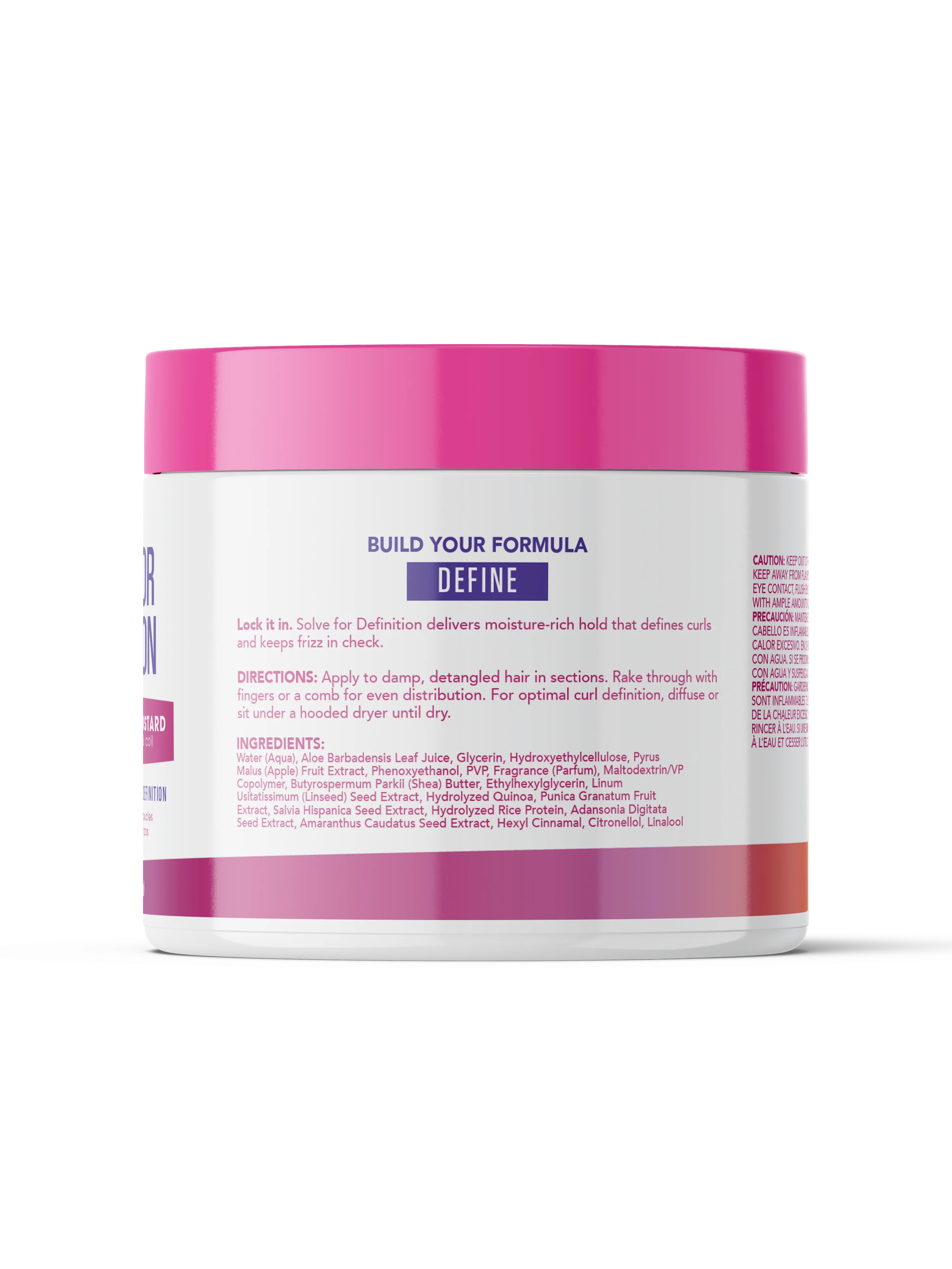 Curl Math Solve for Definition - Curl Defining Custard 12oz - Image 3
