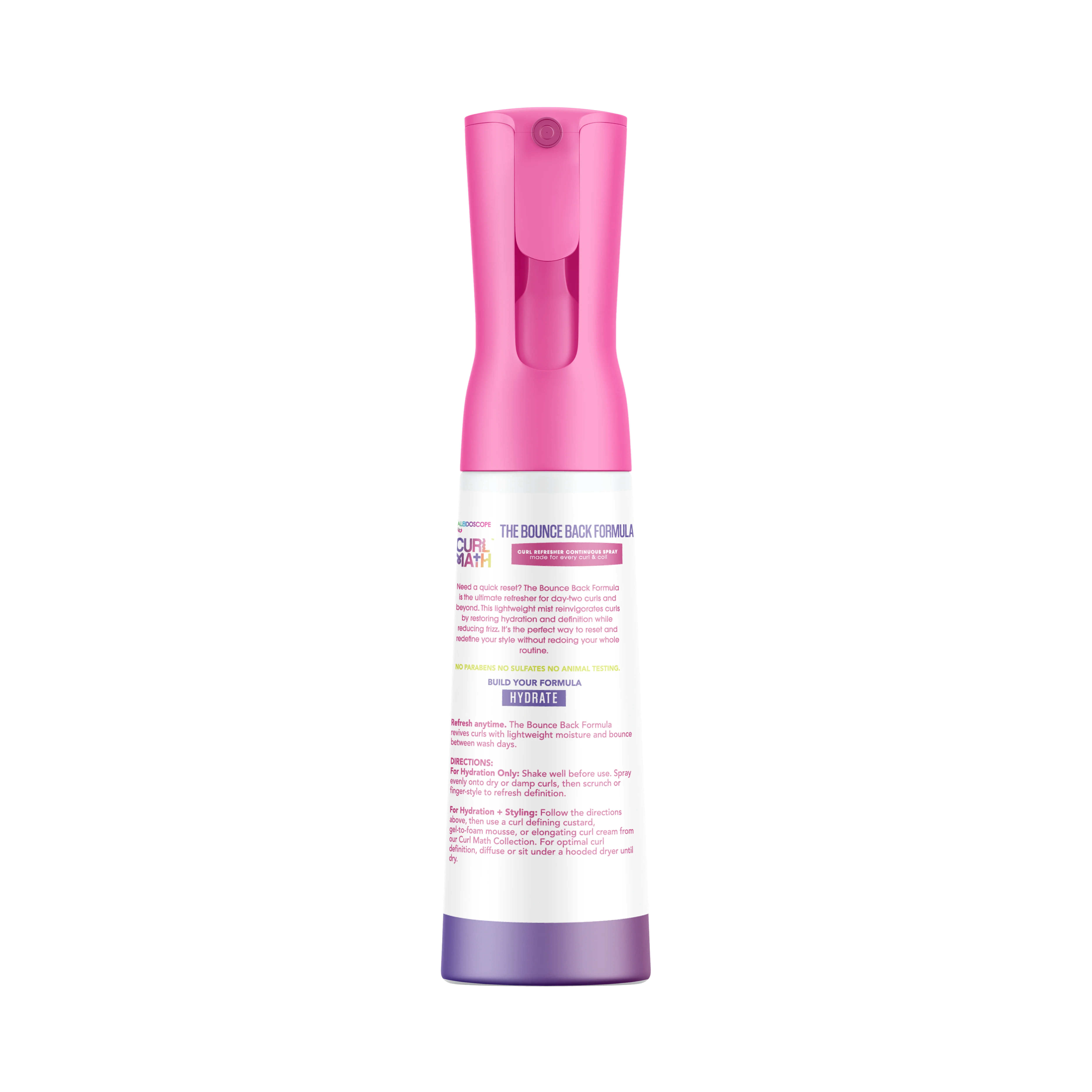Curl Math The Bounce Back Formula - Curl Refresher Continuous Spray 6.7oz - Image 3